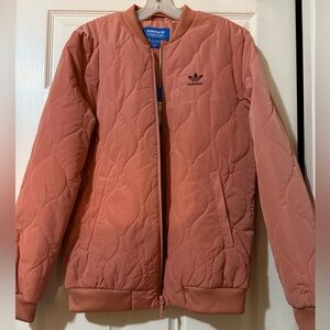 Quilted bomber jacket by Adidas